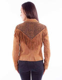 Scully Leather Leatherwear Womens Tan Ladies Jacket - Scully Leather - Flyclothing LLC