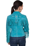 Scully TURQUOISE FAWN Jacket - Scully Leather