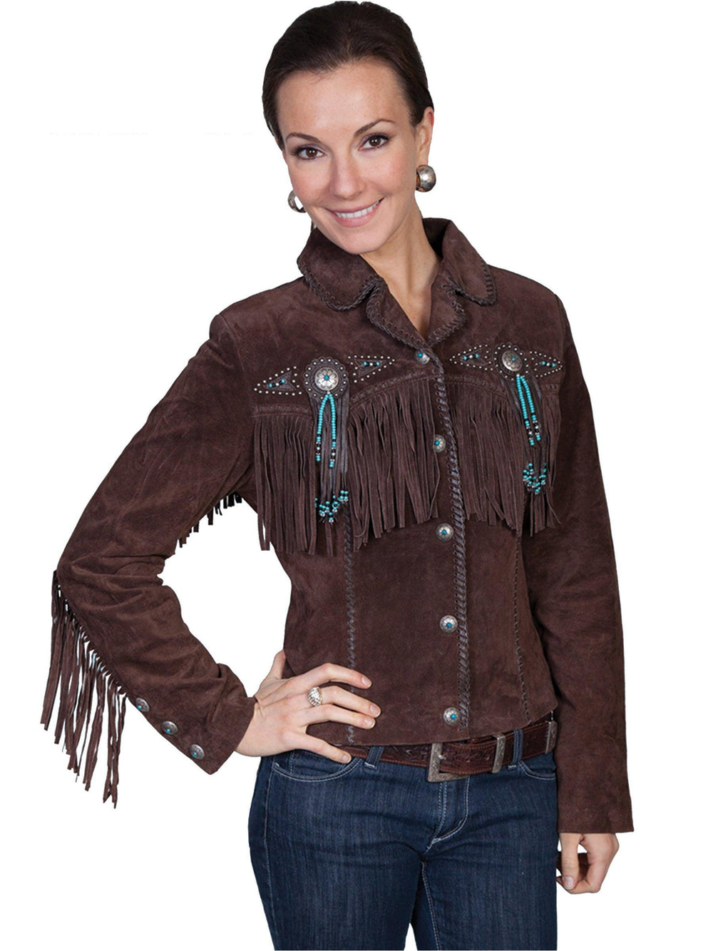 Scully CHOCOLATE FAWN Jacket - Scully Leather