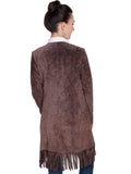 Scully EXPRESSO BOAR SUEDE LADIES COAT - Scully Leather