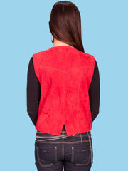 Scully RED BOAR SUEDE LADIES VEST - Flyclothing LLC