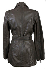 Scully OLIVE BELTED THIGH LENGTH COAT - Flyclothing LLC