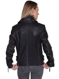 Scully BLACK MOTORCYCLE JACKET - Scully Leather