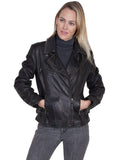 Scully BLACK MOTORCYCLE JACKET - Scully Leather