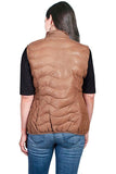 Scully BEIGE RIBBED VEST - Scully Leather