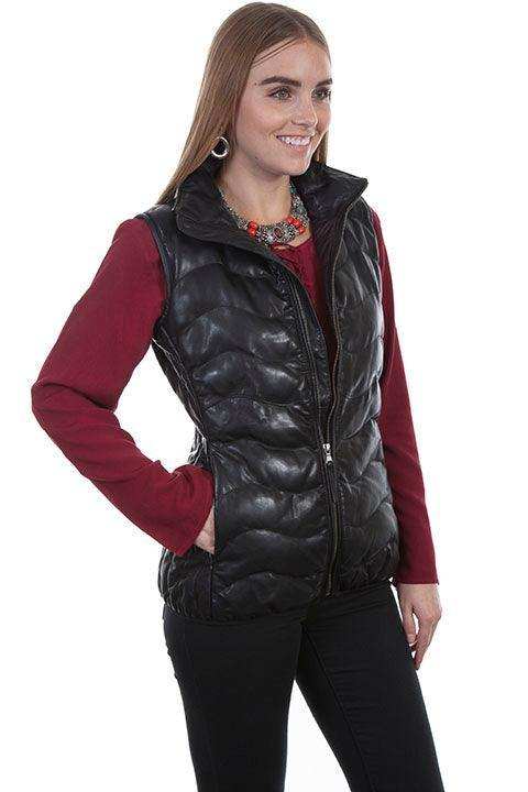 Scully BLACK RIBBED VEST - Scully Leather - Flyclothing LLC