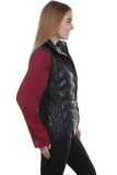 Scully BLACK RIBBED VEST - Scully Leather