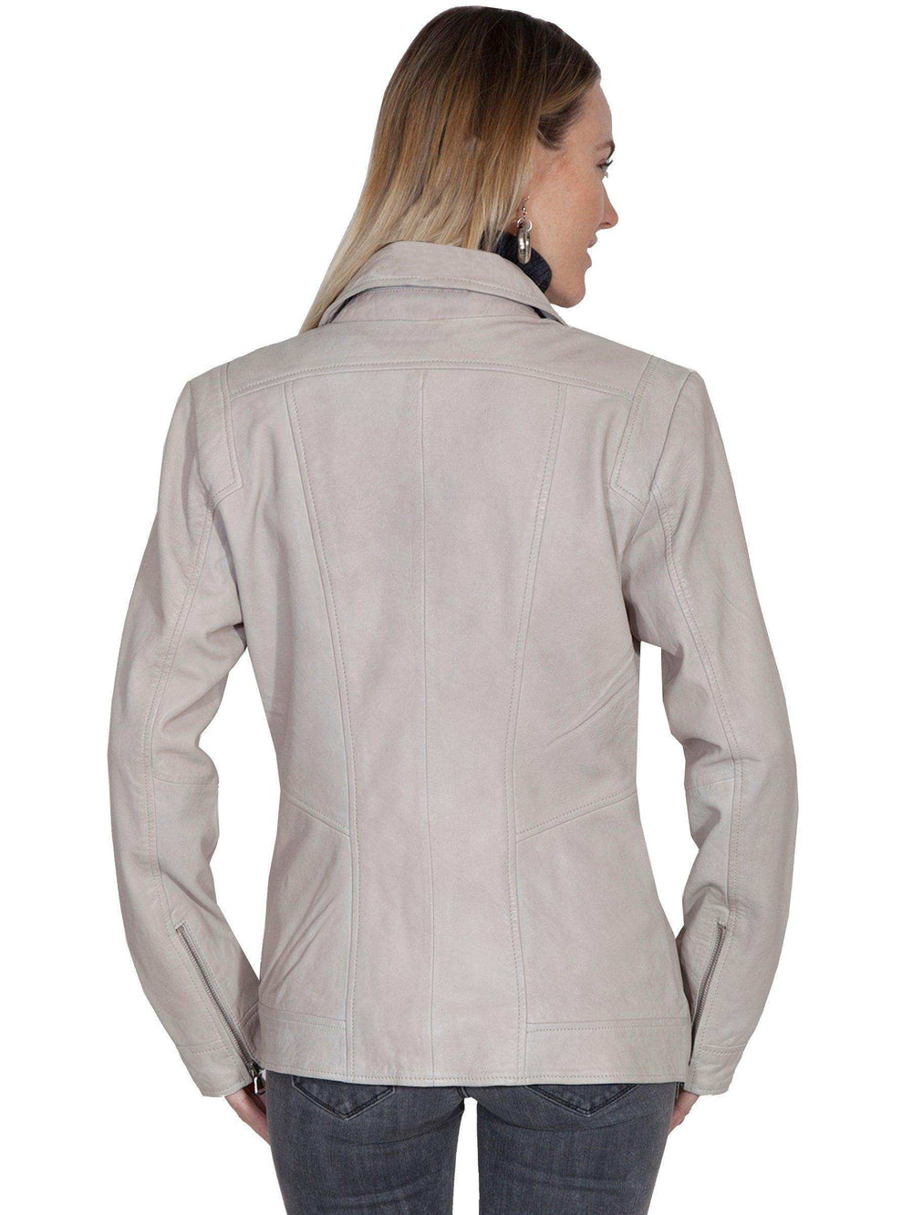 Scully CREAM LAMB LADIES JACKET - Scully Leather - Flyclothing LLC