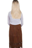 Scully BROWN LADIES SKIRT - Scully Leather