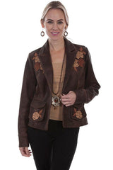 Scully Leather Old Brown Ladies Womens Jacket - Flyclothing LLC