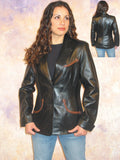 Scully BLACK LAMB BELMONT JACKET - Scully Leather