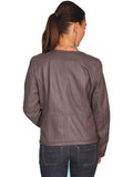 Scully GREY LAMB LADIES JACKET - Scully Leather