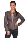 Scully GREY LAMB LADIES JACKET - Scully Leather