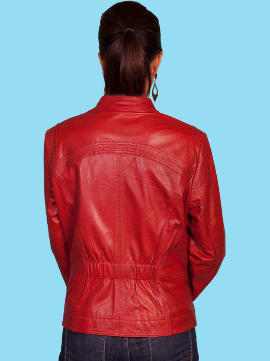 Scully RED LAMB LADIES JACKET - Scully Leather - Flyclothing LLC