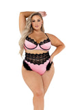 Roma Costume 2PC Embroidery & Satin Bralette Set - Roma Costume