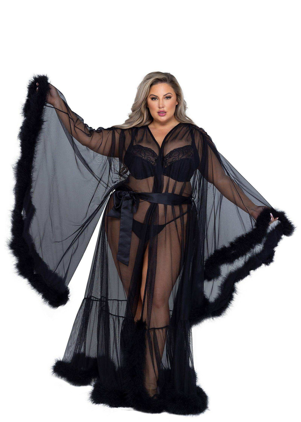 Roma Costume Hollywood Glam Luxury Robe - Roma Costume - Flyclothing LLC
