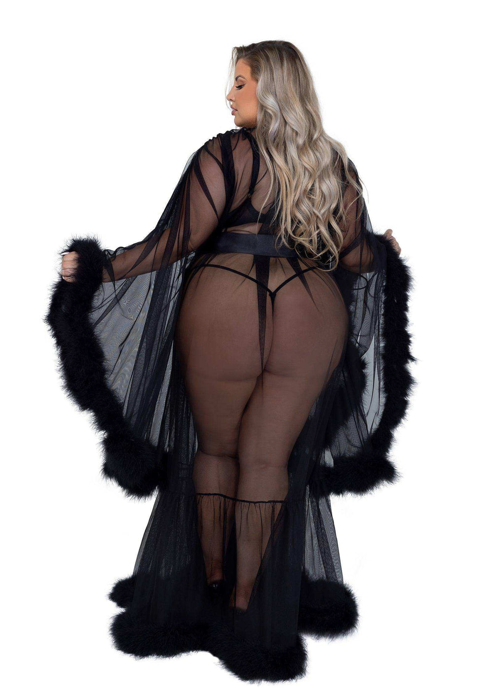Roma Costume Hollywood Glam Luxury Robe - Roma Costume - Flyclothing LLC
