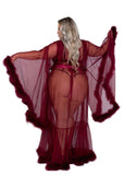 Roma Costume Hollywood Glam Luxury Robe - Roma Costume - Flyclothing LLC