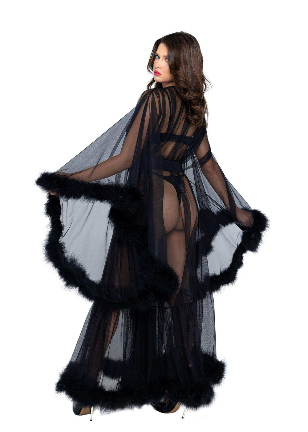 Roma Costume Hollywood Glam Luxury Robe - Roma Costume - Flyclothing LLC