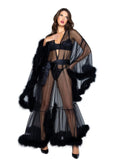 Roma Costume Hollywood Glam Luxury Robe - Roma Costume
