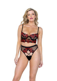 Roma Costume Rosa Bella 2-Piece Long Line Set - Roma Costume