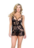 Roma Costume Femme Fatale 2-Piece Chemise Set - Roma Costume
