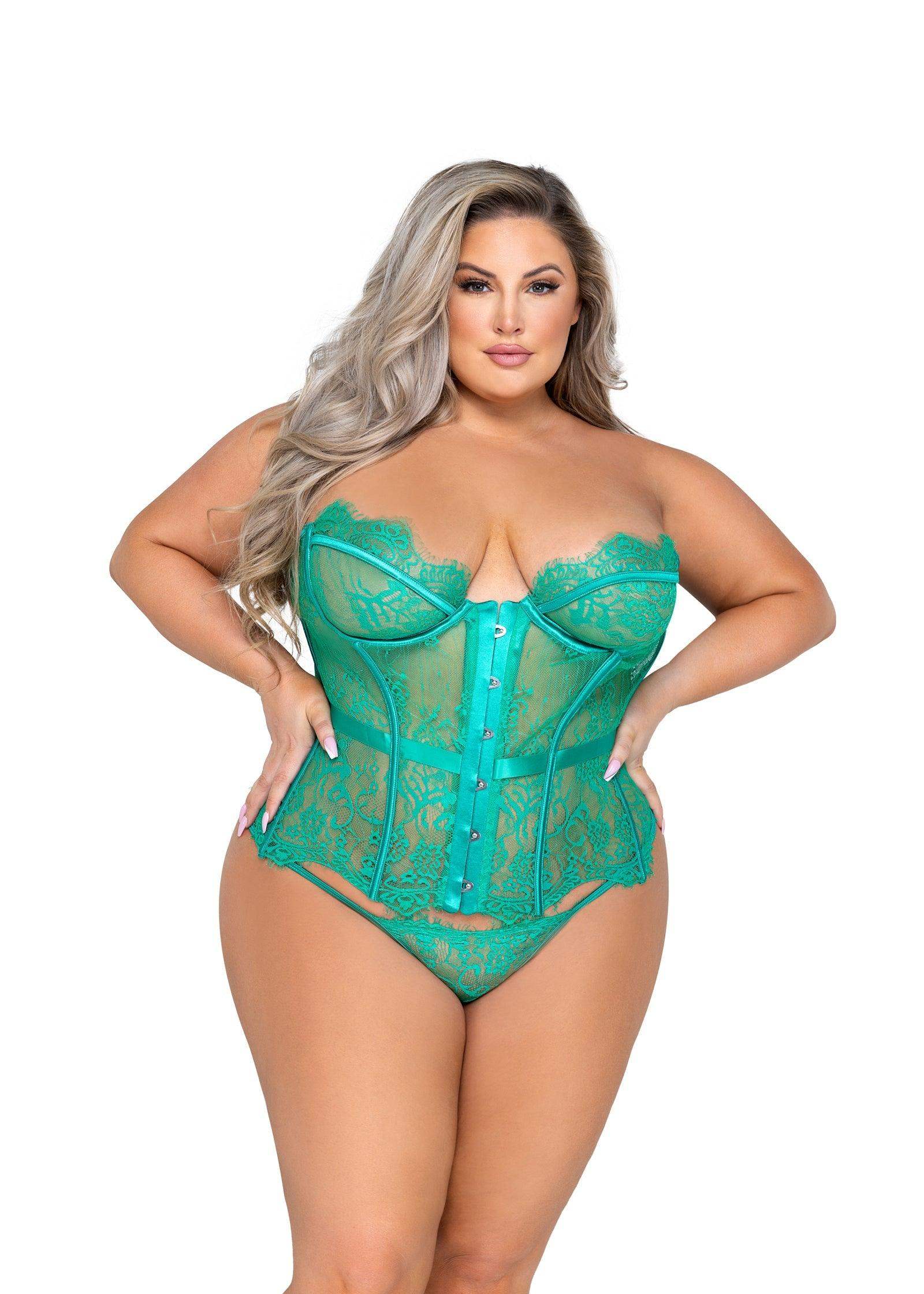 Roma Costume Fantasy 2-Piece Bustier Set - Roma Costume - Flyclothing LLC