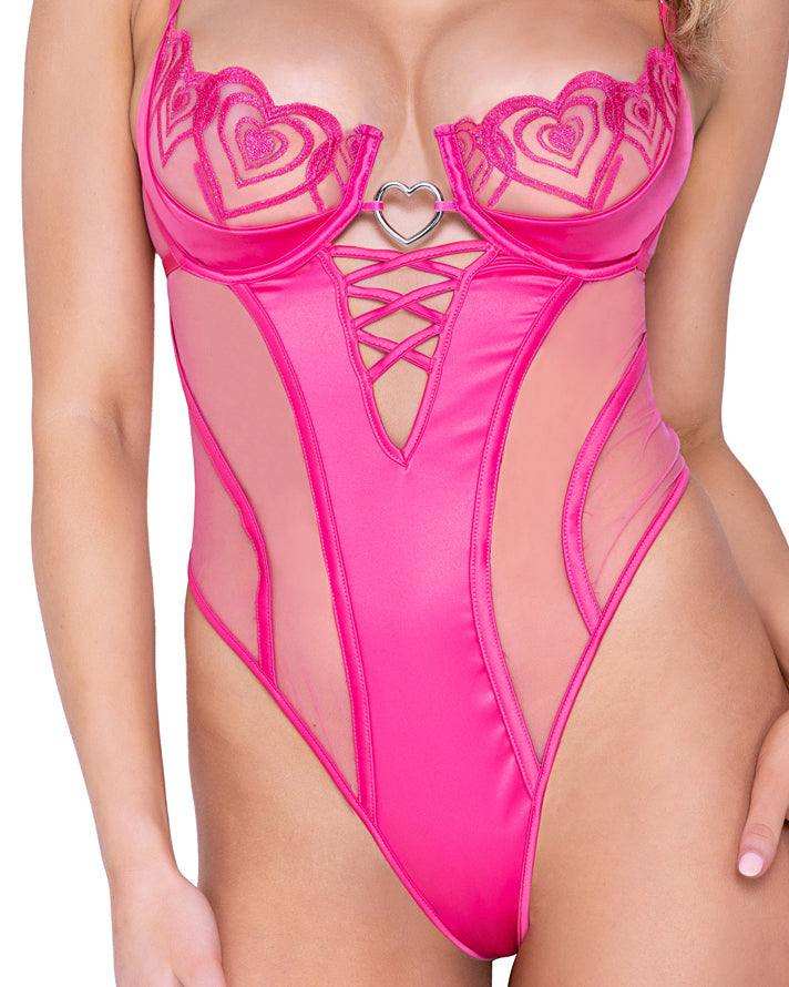 Roma Costume LI624 Bubblegum Heart Teddy - Roma Costume - Flyclothing LLC