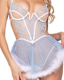 Roma Costume LI630 Snow Queen Babydoll 2-Piece Set - Roma Costume - Flyclothing LLC