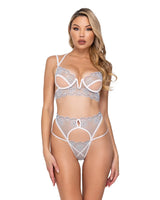 Roma Costume LI632 Snow Queen 2-Piece Pom Pom Short Set - Roma Costume - Flyclothing LLC