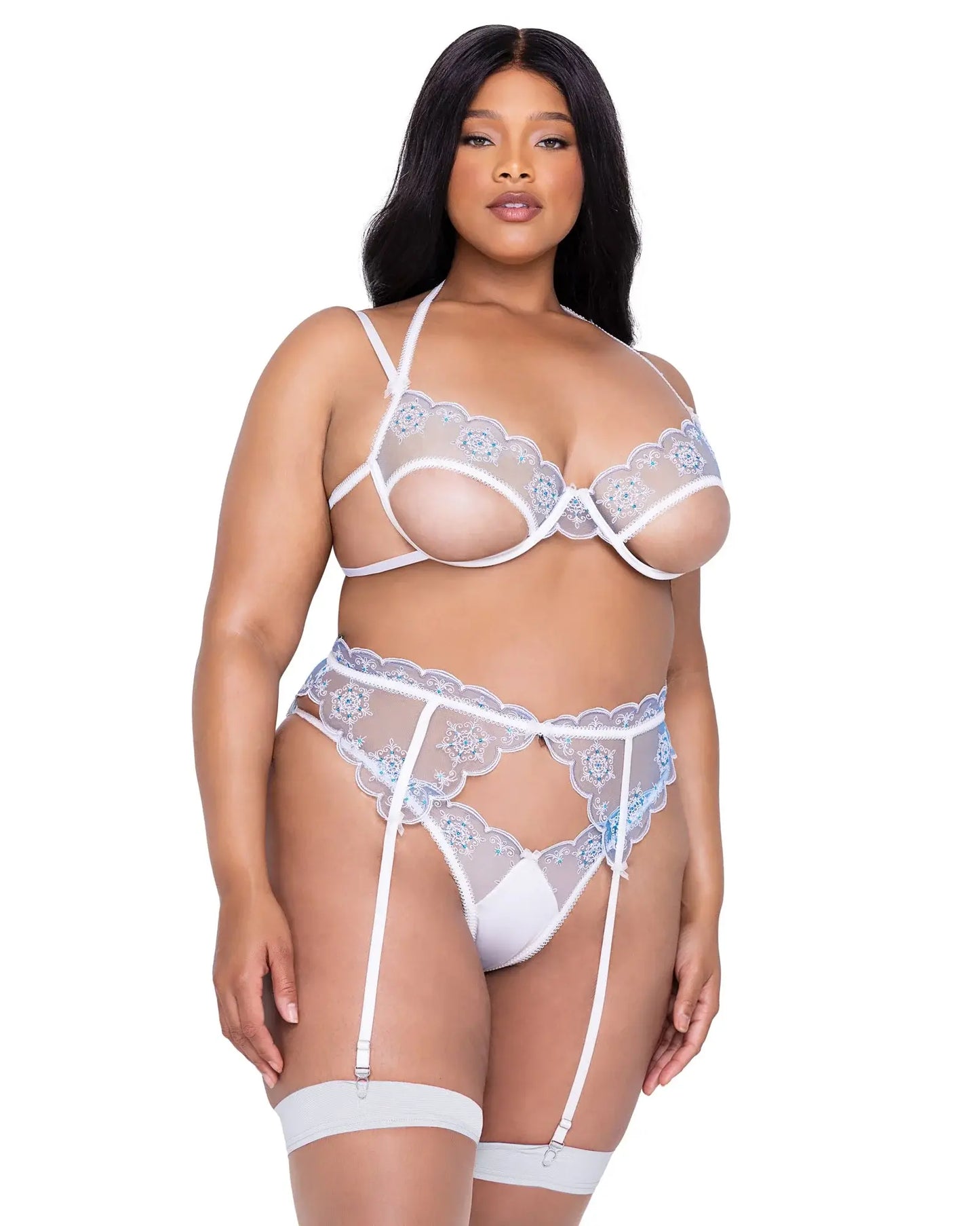 Roma Costume LI632 Snow Queen 2-Piece Pom Pom Short Set - Roma Costume - Flyclothing LLC