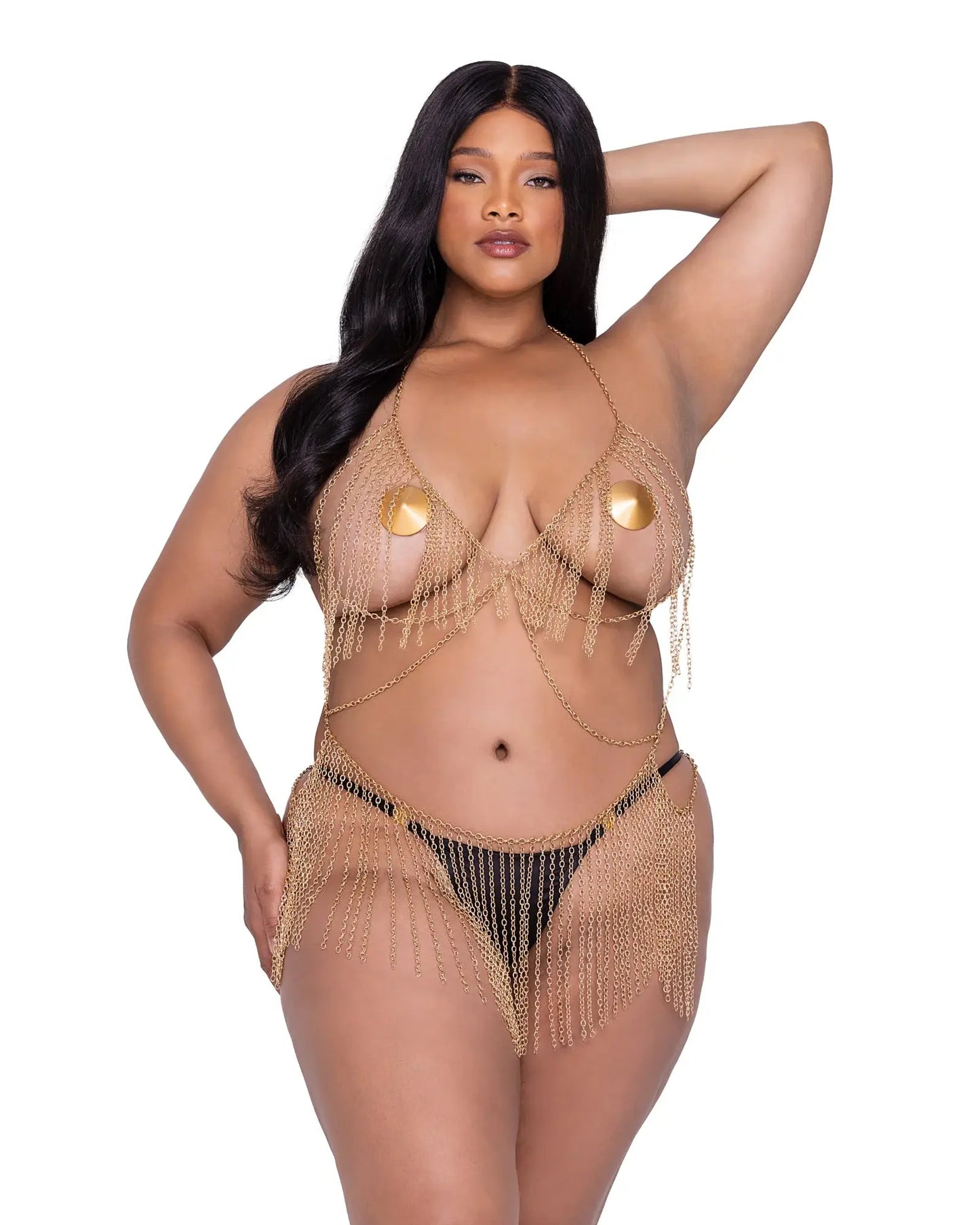 Roma Costume LI645 Fringe Fetish Body Chain - Roma Costume - Flyclothing LLC