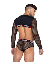 Roma Costume LI676 Heartbreaker Crop Top - Roma Costume - Flyclothing LLC