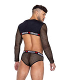 Roma Costume LI676 Heartbreaker Crop Top - Roma Costume - Flyclothing LLC