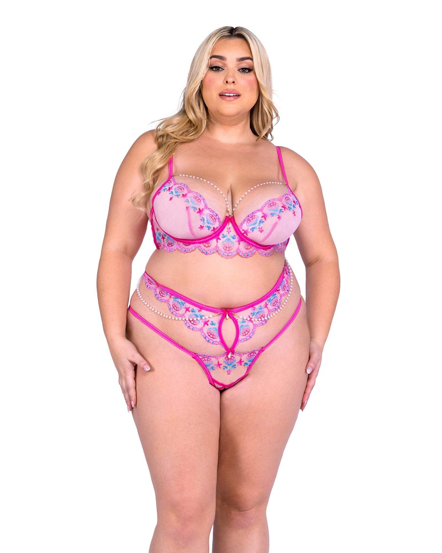 Roma Confidential Sultry Siren 2-Piece Bra Set - Roma Costume - Flyclothing LLC