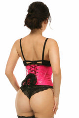 Daisy Corsets Lavish Hot Pink Patent Mini Cincher - Daisy Corsets - Flyclothing LLC