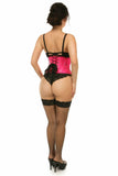 Daisy Corsets Lavish Hot Pink Patent Mini Cincher - Daisy Corsets
