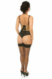 Daisy Corsets Lavish Gold Brocade Open Cup Waist Cincher - Daisy Corsets