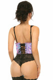 Daisy Corsets Lavish Lavender Holo Open Cup Underwire Waist Cincher - Daisy Corsets