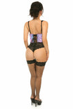 Daisy Corsets Lavish Lavender Holo Open Cup Underwire Waist Cincher - Daisy Corsets