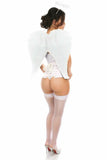 Lavish 3 PC Sexy Daring Angel Corset Costume - Daisy Corsets