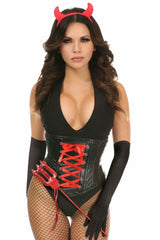 Lavish 4 PC Sexy Devil Corset Costume - Daisy Corsets - Flyclothing LLC