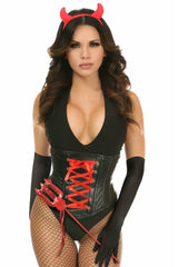 Daisy Corsets Lavish 4 PC Sexy Devil Corset Costume - Daisy Corsets - Flyclothing LLC