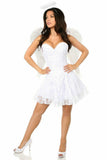 Daisy Corsets Lavish 3 PC Innocent Angel Corset Costume - Daisy Corsets