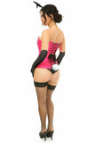 Daisy Corsets Lavish 4 PC Pink Patent Bunny Corset Costume - Daisy Corsets
