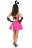Daisy Corsets Lavish 5 PC Pink Patent Bunny Corset Costume - Daisy Corsets
