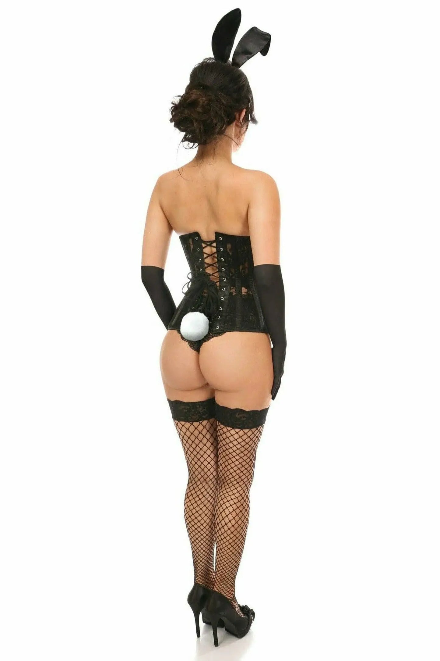 Daisy Corsets Lavish 4 PC Daring Bunny Corset Costume - Daisy Corsets - Flyclothing LLC
