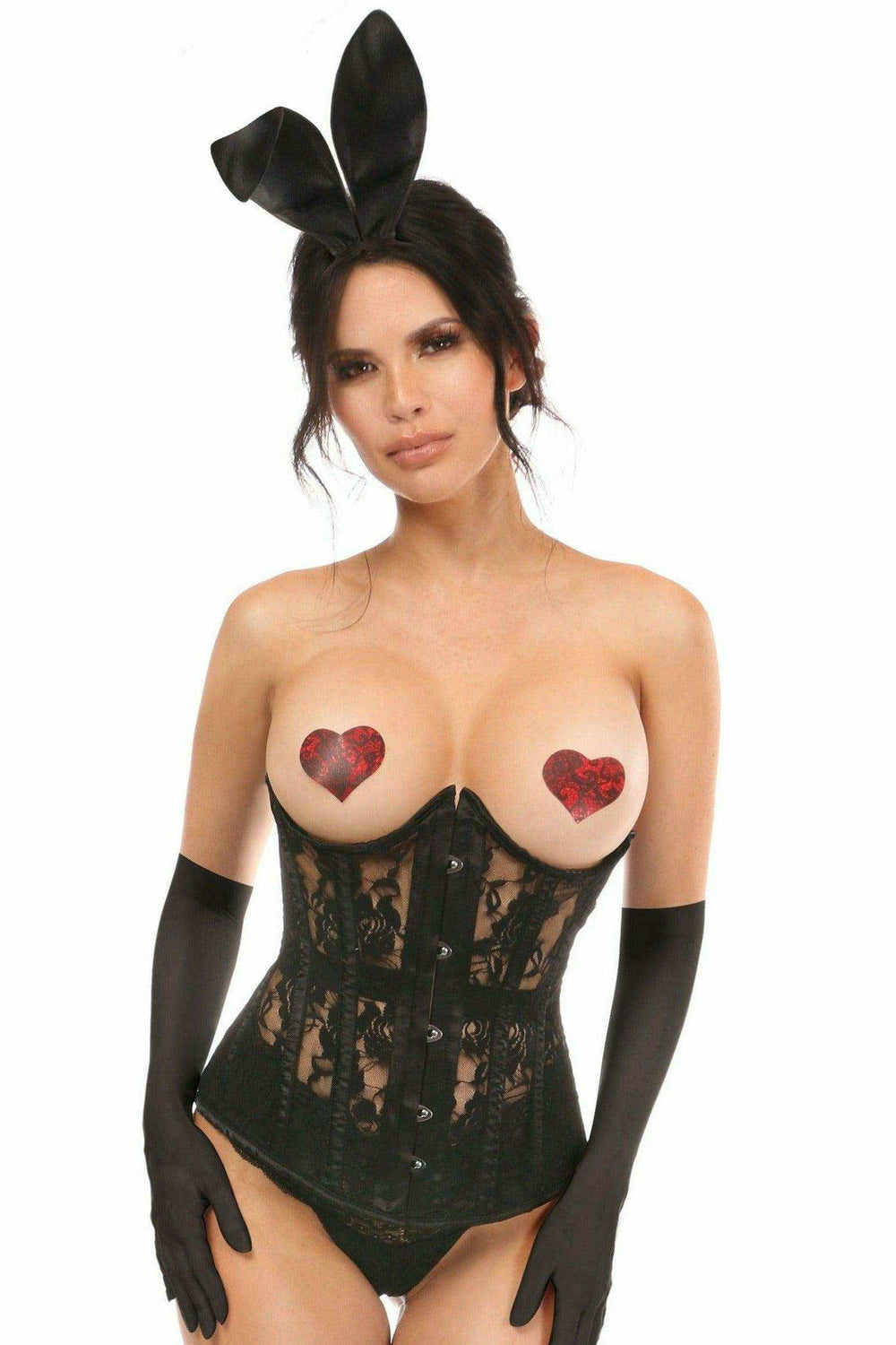 Lavish 4 PC Daring Bunny Corset Costume - Daisy Corsets - Flyclothing LLC