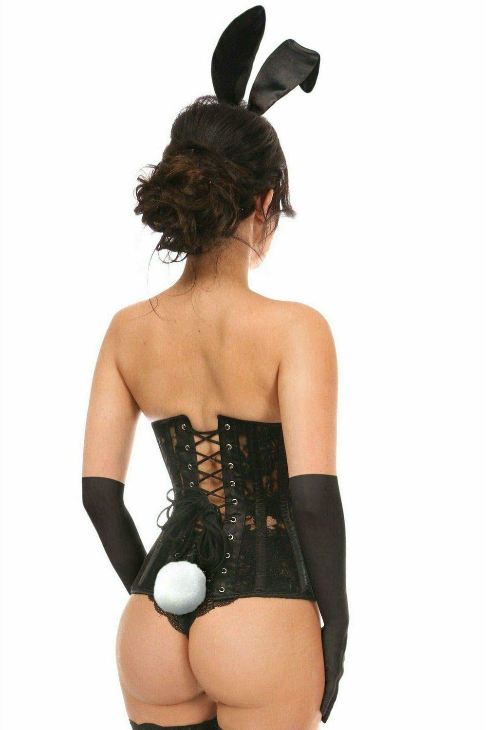 Daisy Corsets Lavish 4 PC Daring Bunny Corset Costume - Daisy Corsets - Flyclothing LLC