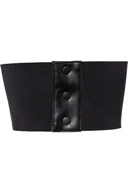 Daisy Corsets Lavish Black w/Black Lace Overlay Corset Belt Cincher - Daisy Corsets - Flyclothing LLC